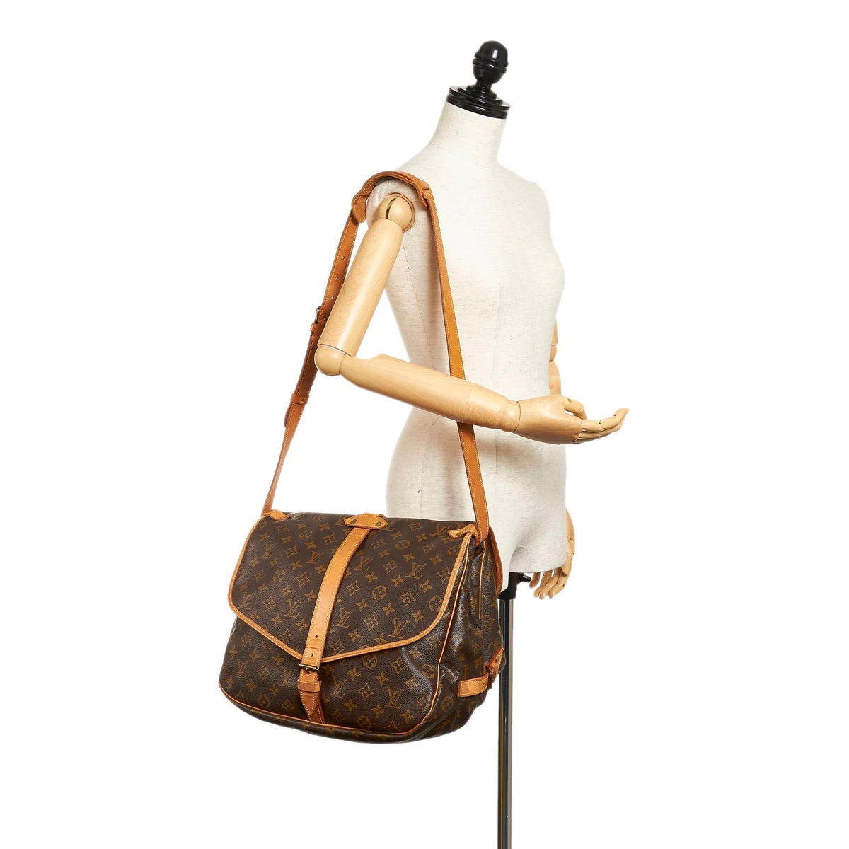 Louis Vuitton Monogram Saumur 35 - image 5