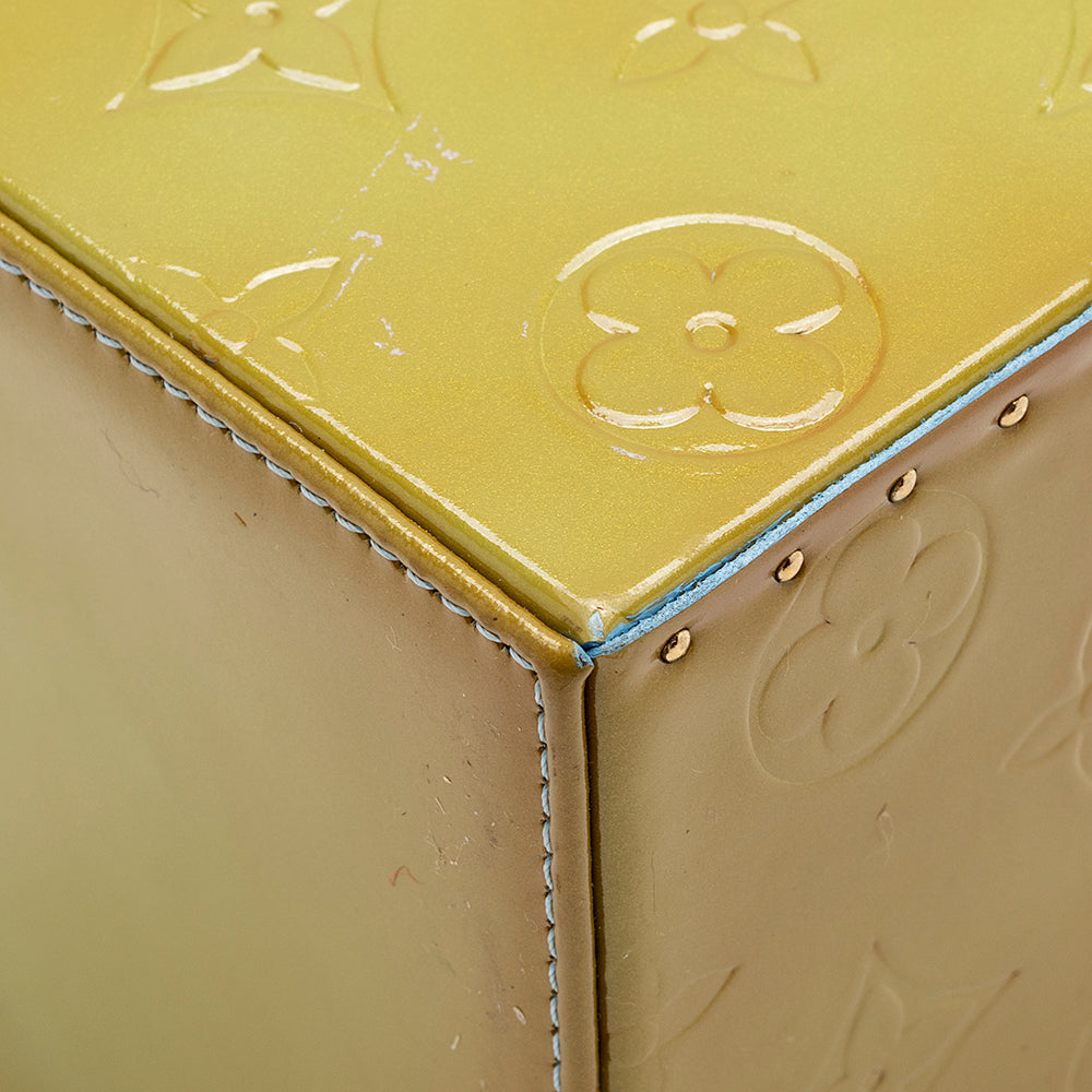 Louis Vuitton Monogram Vernis Bleeker Box Satchel - image 15