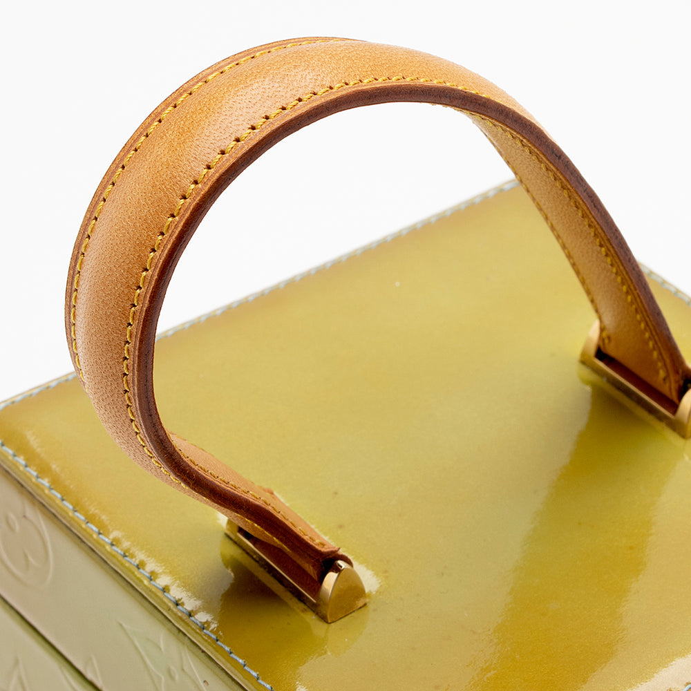 Louis Vuitton Monogram Vernis Bleeker Box Satchel - image 16