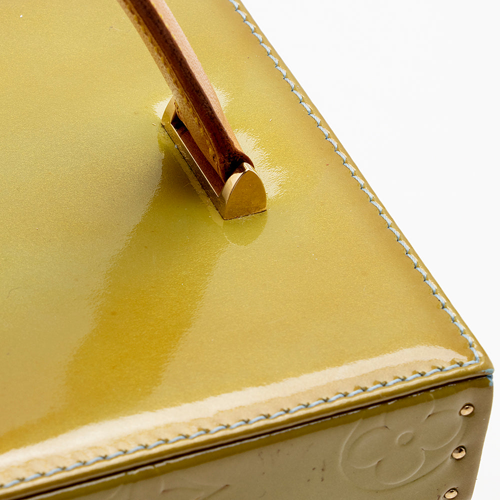 Louis Vuitton Monogram Vernis Bleeker Box Satchel - image 17