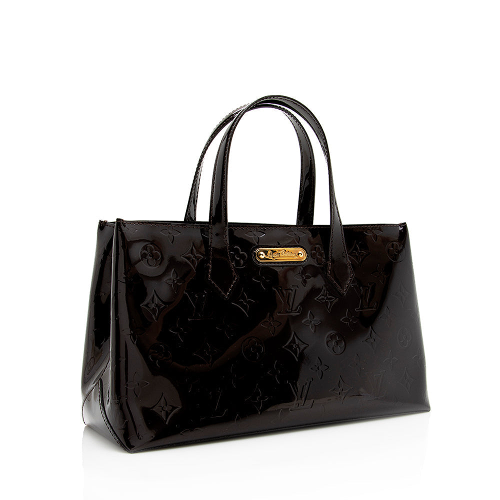 Louis Vuitton Monogram Vernis Wilshire PM Satchel - photo 2