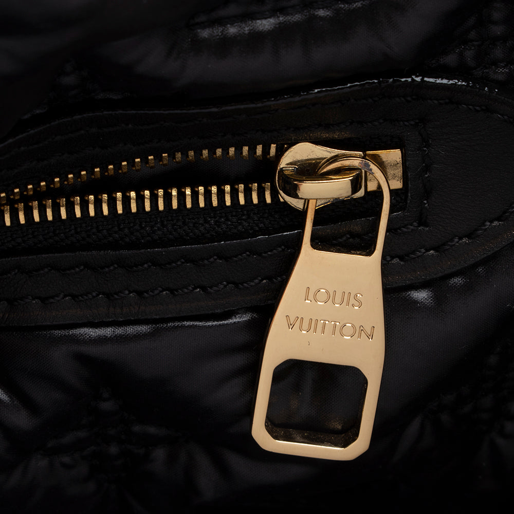 Louis Vuitton Nylon Desire Vertical Lockit MM Satchel - photo 9