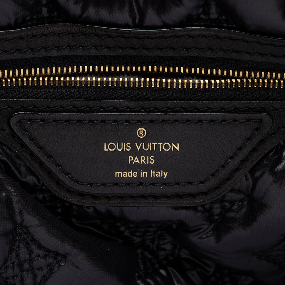 Louis Vuitton Nylon Desire Vertical Lockit MM Satchel - photo 8