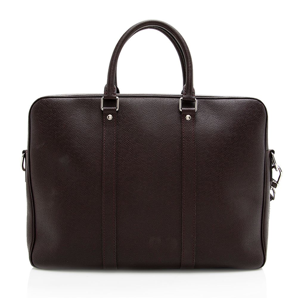 Louis Vuitton Taiga Leather Porte Documents Voyage Briefcase - image 3