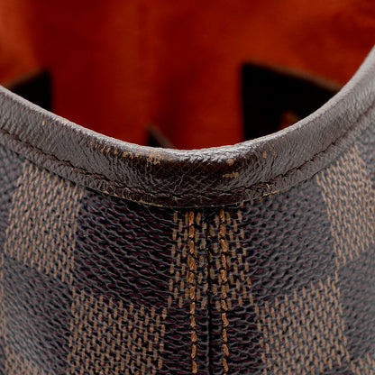 Louis Vuitton Vintage Damier Ebene Marais Bucket Tote - image 10