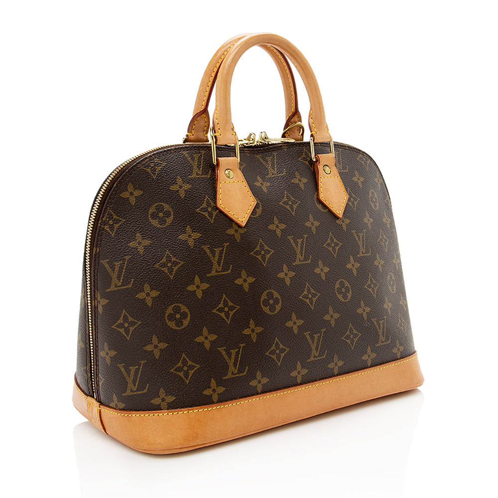 Louis Vuitton Vintage Monogram Canvas Alma PM Satchel - image 2