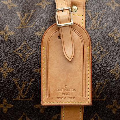 Louis Vuitton Vintage Monogram Canvas Bandouliere Keepall 50 Duffel Bag - photo 13