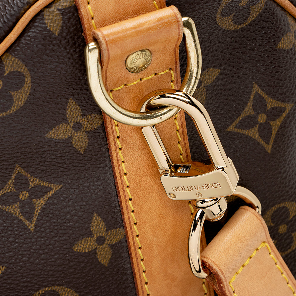Louis Vuitton Vintage Monogram Canvas Bandouliere Keepall 50 Duffel Bag - image 14