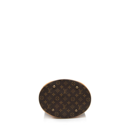 Louis Vuitton Vintage Monogram Canvas Bucket GM Shoulder Bag - photo 4