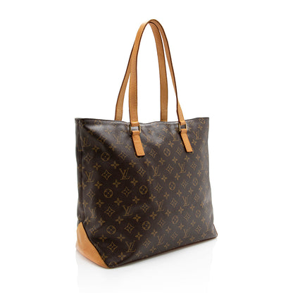 Louis Vuitton Vintage Monogram Canvas Cabas Mezzo Tote - image 2