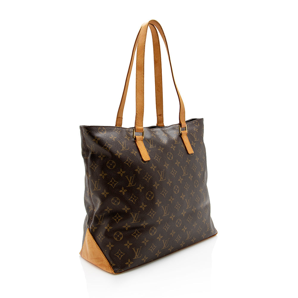 Louis Vuitton Vintage Monogram Canvas Cabas Mezzo Tote - image 2