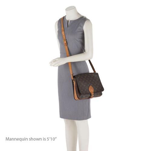 Louis Vuitton Vintage Monogram Canvas Cartouchiere GM Shoulder Bag - FINAL SALE - image 5