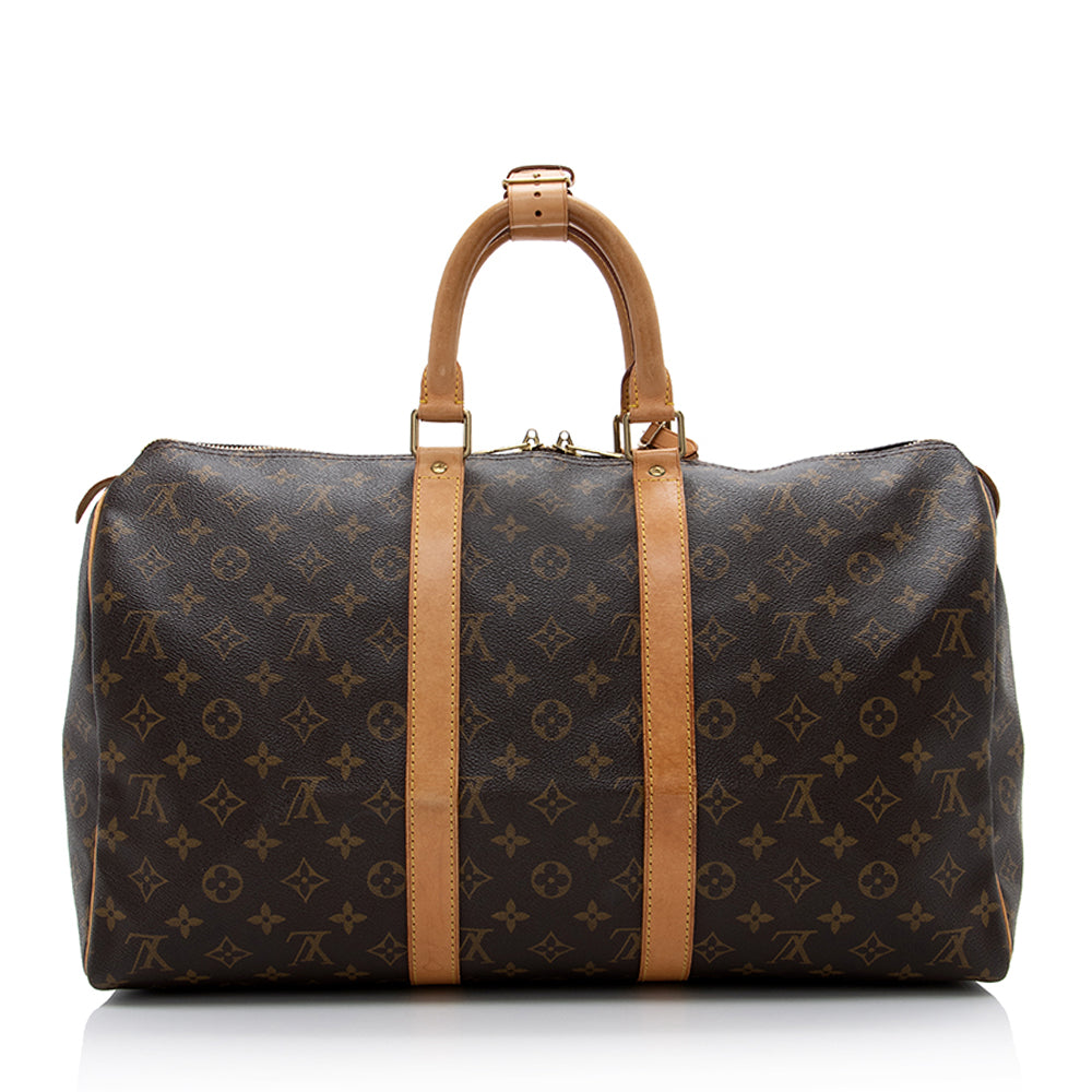 Louis Vuitton Vintage Monogram Canvas Keepall 45 Duffel Bag - image 3