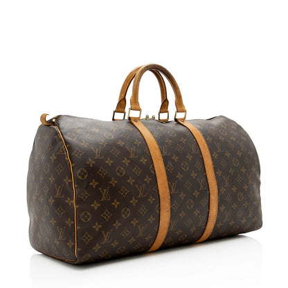 Louis Vuitton Vintage Monogram Canvas Keepall 50 Duffel Bag - photo 2
