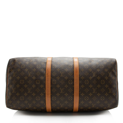 Louis Vuitton Vintage Monogram Canvas Keepall 55 Duffel Bag - photo 4