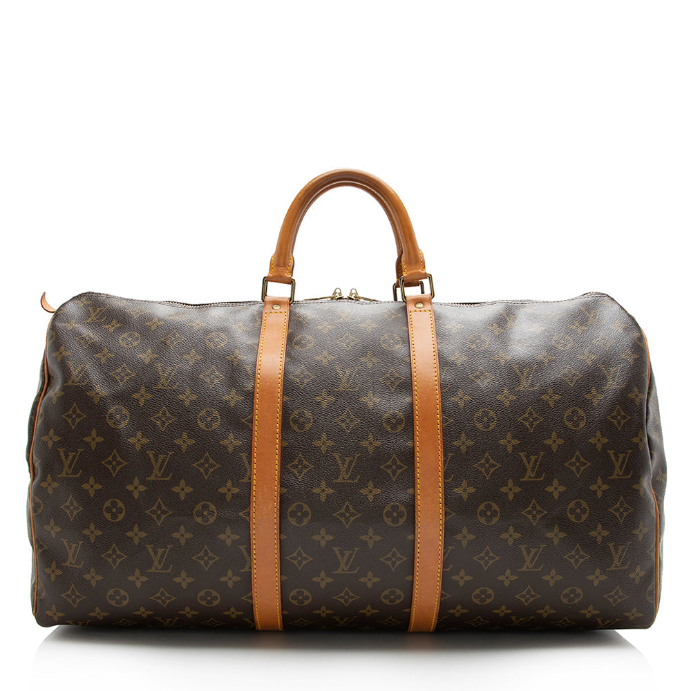 Louis Vuitton Vintage Monogram Canvas Keepall 55 Duffel Bag - image 1