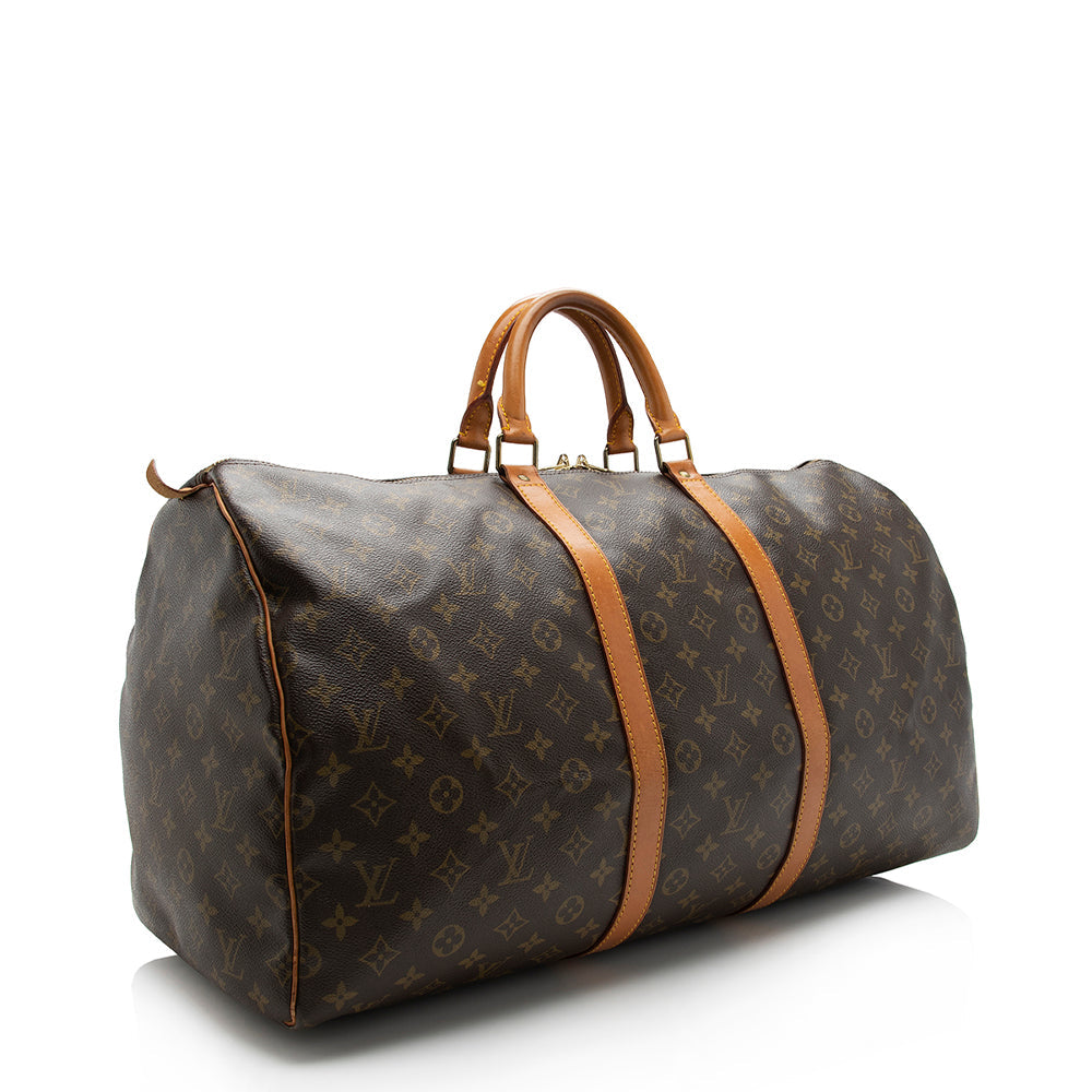 Louis Vuitton Vintage Monogram Canvas Keepall 55 Duffel Bag - photo 2