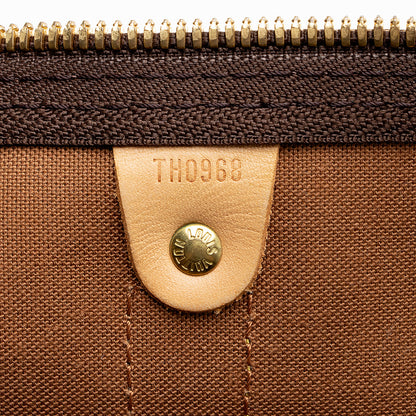 Louis Vuitton Vintage Monogram Canvas Keepall Bandouliere 55 Duffel Bag - image 5