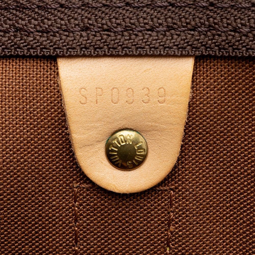Louis Vuitton Vintage Monogram Canvas Keepall Bandouliere 55 Duffel Bag - photo 5