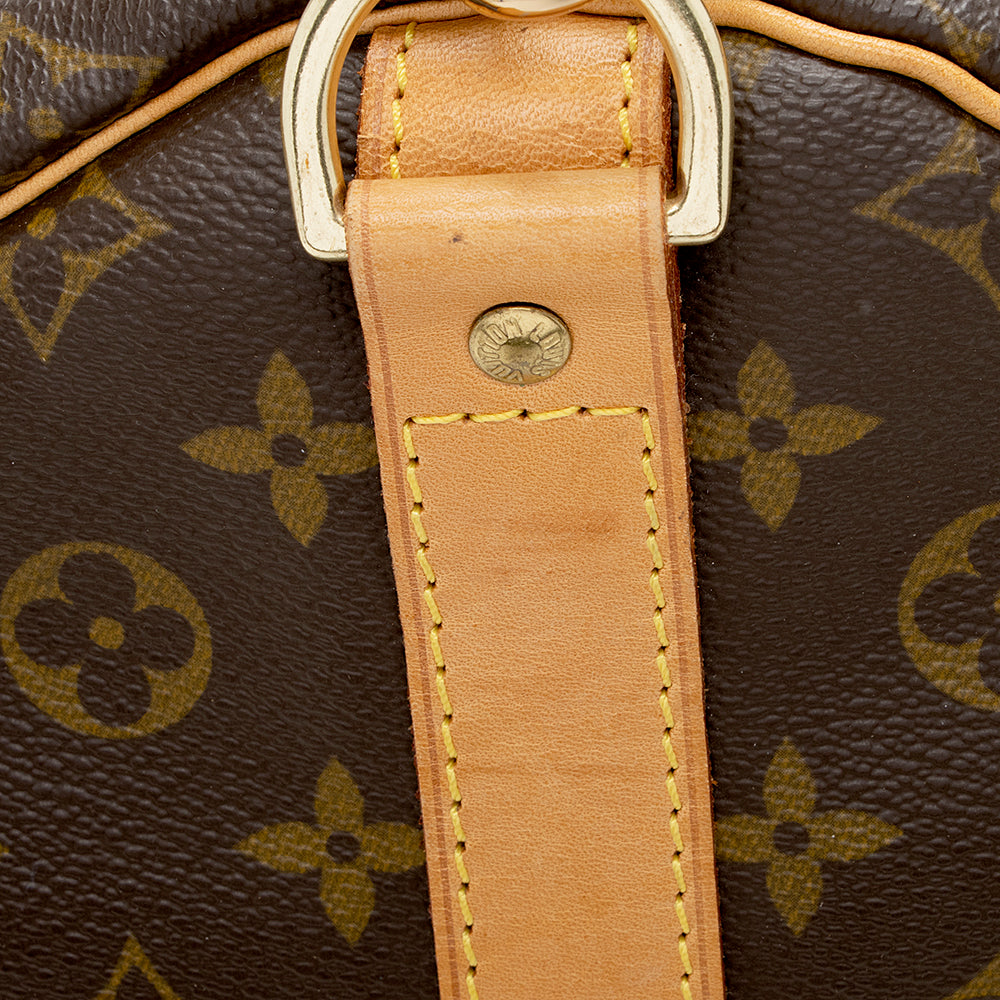 Louis Vuitton Vintage Monogram Canvas Keepall Bandouliere 55 Duffel Bag - photo 14