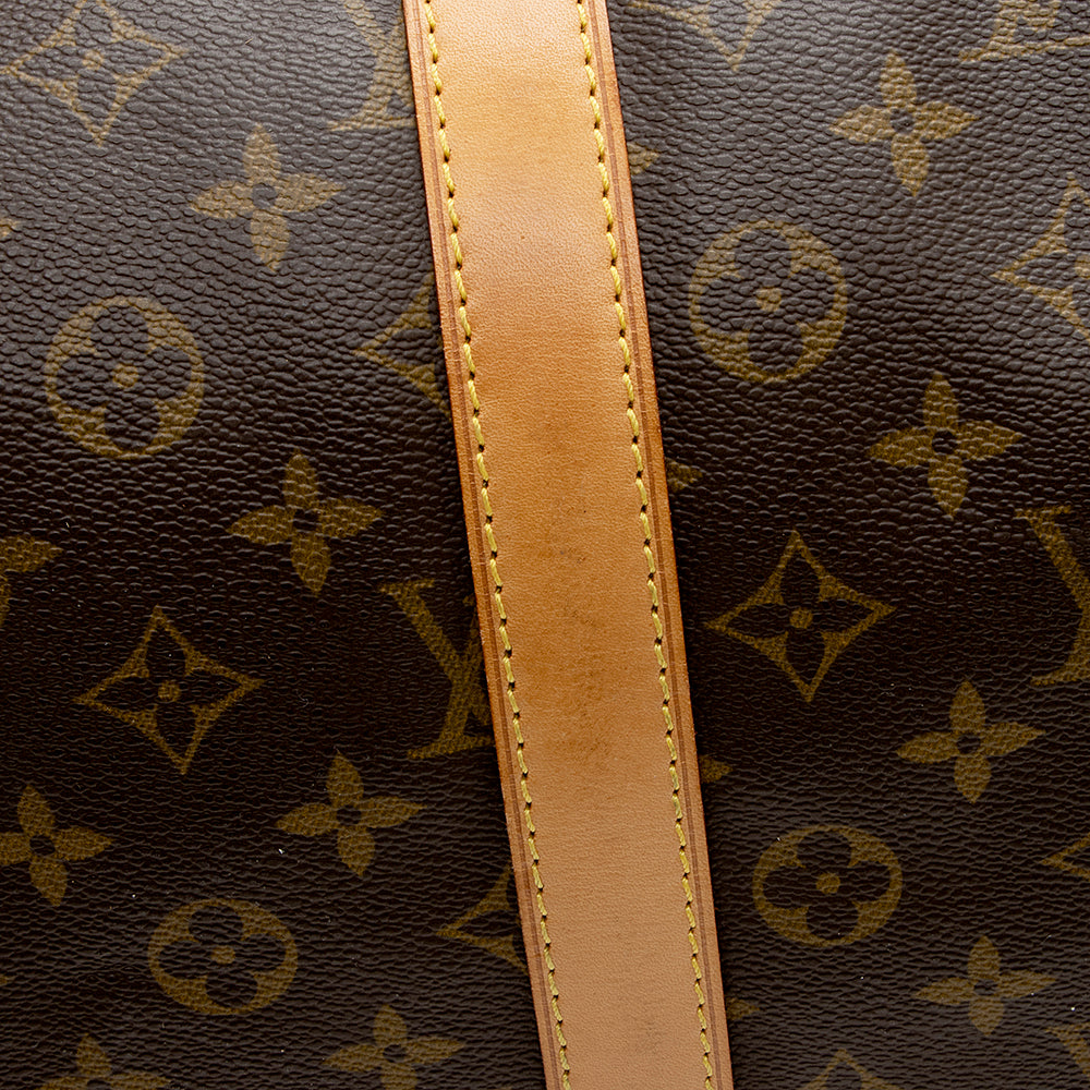 Louis Vuitton Vintage Monogram Canvas Keepall Bandouliere 55 Duffel Bag - photo 16
