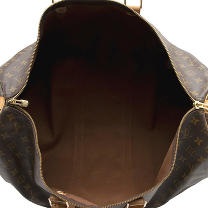 Louis Vuitton Vintage Monogram Canvas Keepall Bandouliere 55 Duffel Bag - photo 6