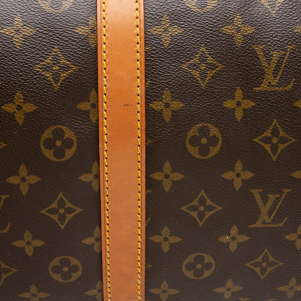 Louis Vuitton Vintage Monogram Canvas Keepall Bandouliere 60 Duffel Bag - photo 18