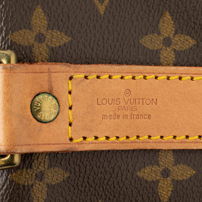 Louis Vuitton Vintage Monogram Canvas Keepall Bandouliere 60 Duffel Bag - image 7