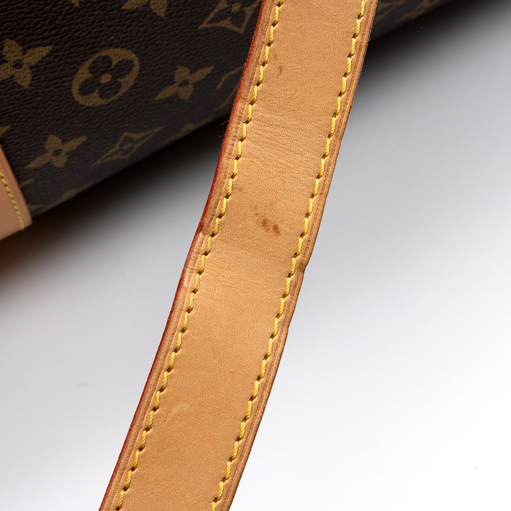 Louis Vuitton Vintage Monogram Canvas Keepall Bandouliere 60 Duffel Bag - image 12
