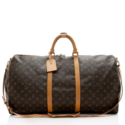 Louis Vuitton Vintage Monogram Canvas Keepall Bandouliere 60 Duffel Bag - image 1