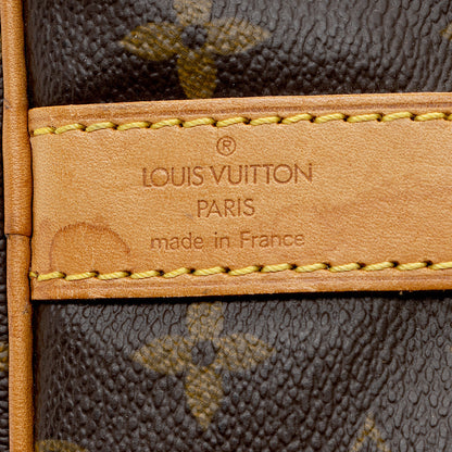 Louis Vuitton Vintage Monogram Canvas Keepall Bandouliere 60 Duffel Bag - image 7