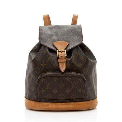 Louis Vuitton Vintage Monogram Canvas Montsouris MM Backpack - photo 1