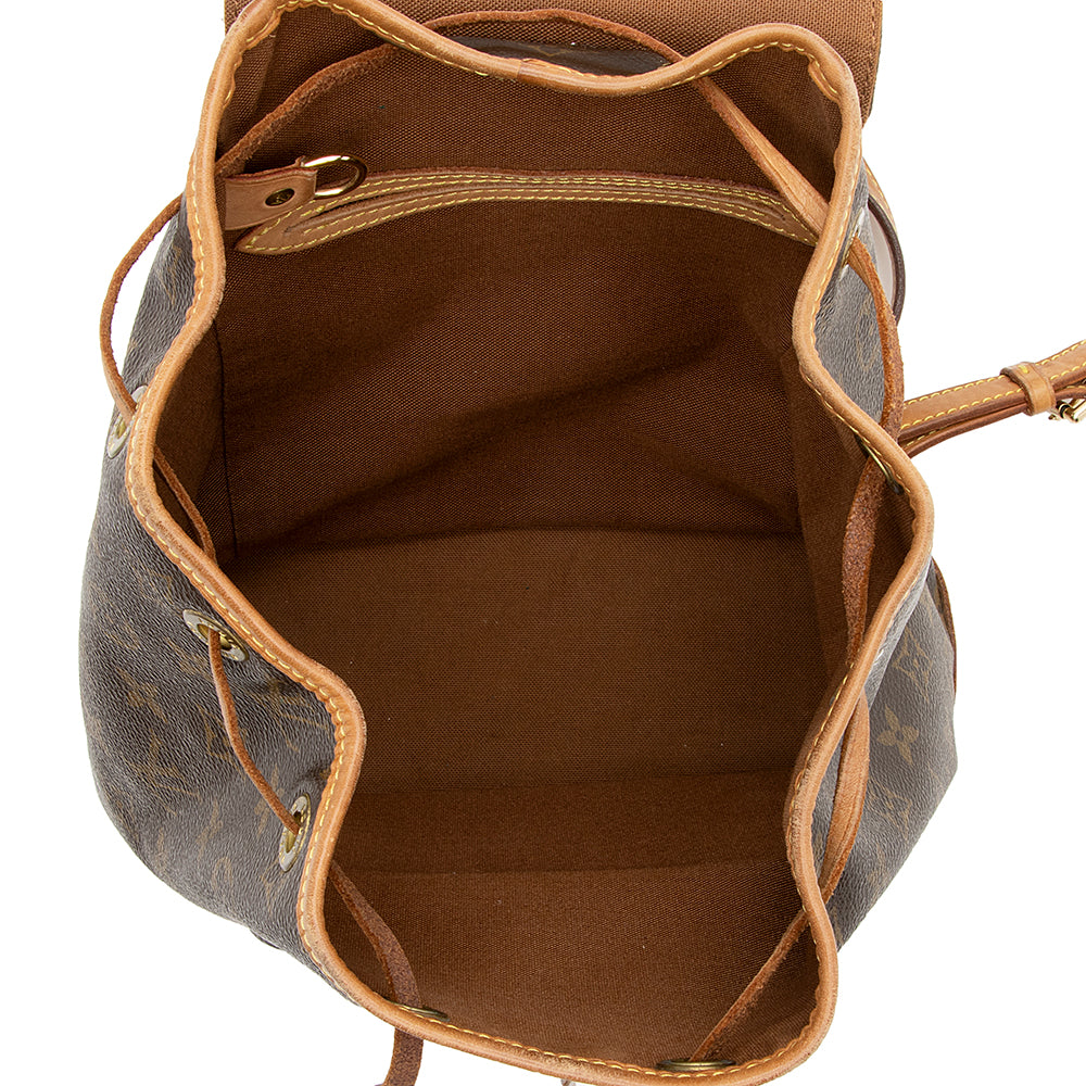 Louis Vuitton Vintage Monogram Canvas Montsouris MM Backpack - photo 7