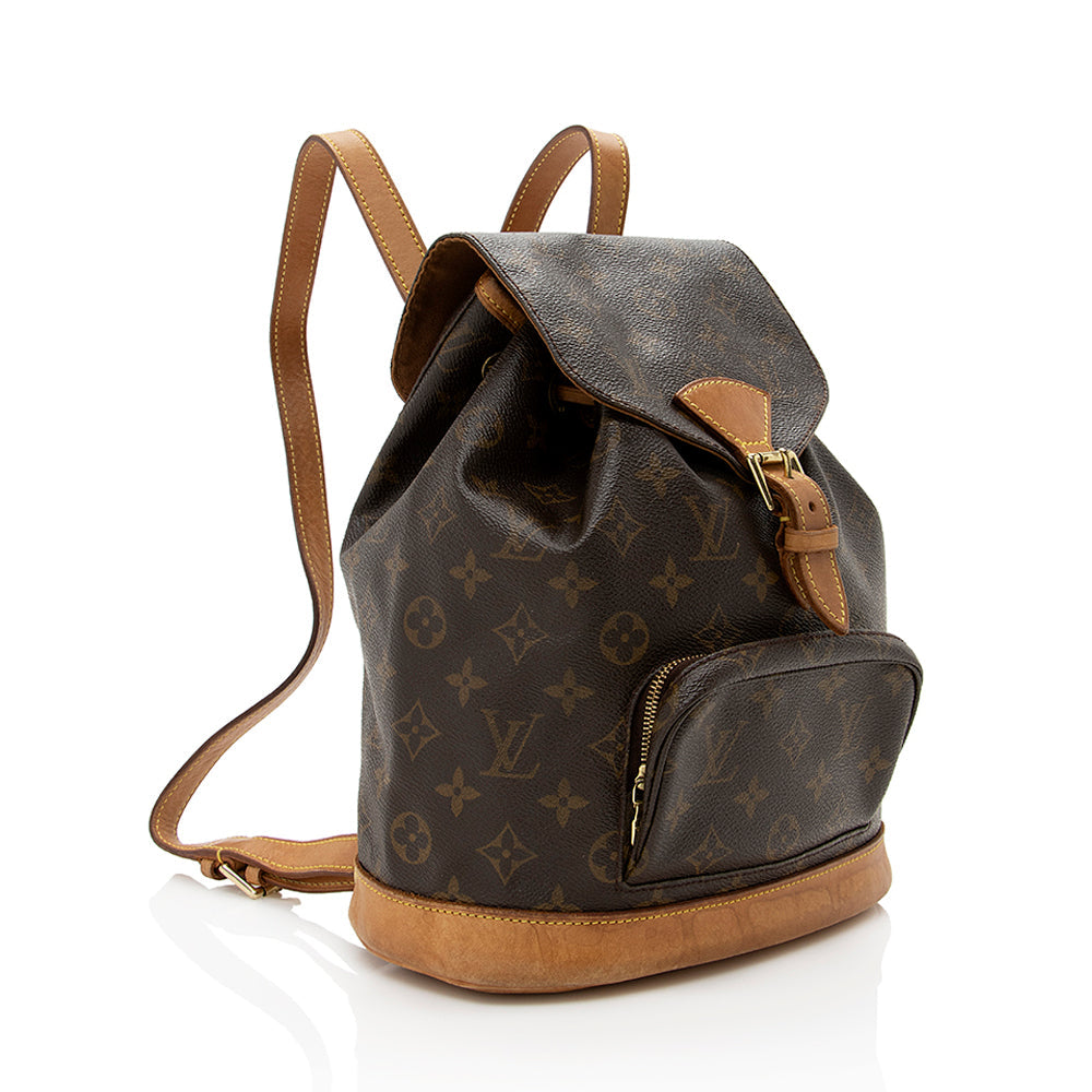 Louis Vuitton Vintage Monogram Canvas Montsouris MM Backpack - photo 2
