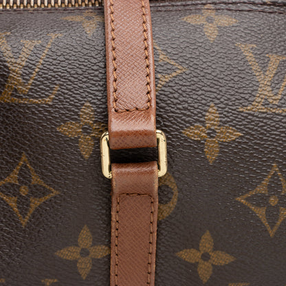 Louis Vuitton Vintage Monogram Canvas Papillon 30 Satchel - image 11
