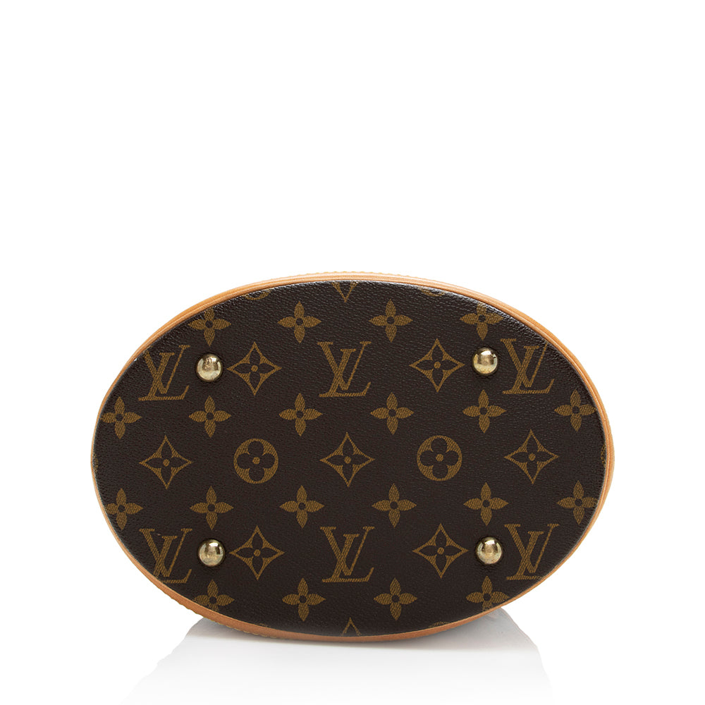 Louis Vuitton Vintage Monogram Canvas Petit Bucket Tote - photo 4