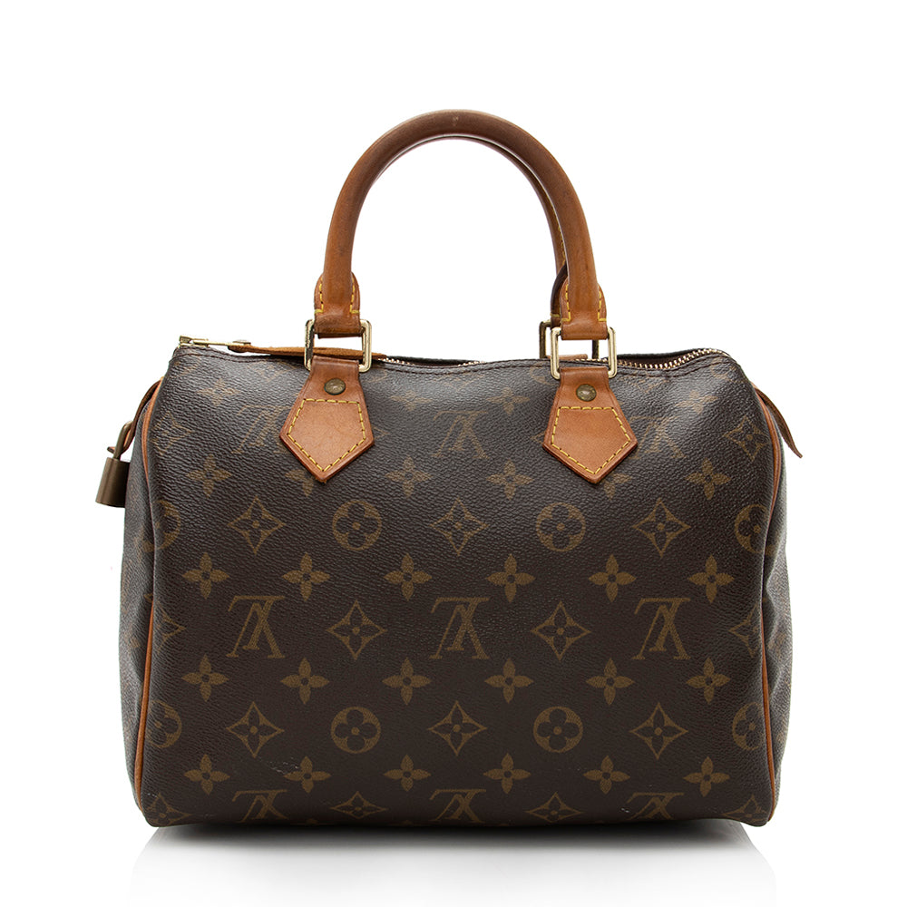 Louis Vuitton Vintage Monogram Canvas Speedy 25 Satchel - image 3