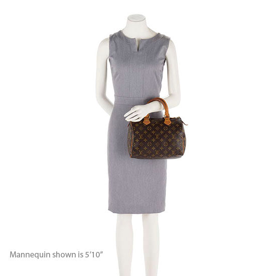 Louis Vuitton Vintage Monogram Canvas Speedy 25 Satchel - image 5