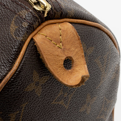 Louis Vuitton Vintage Monogram Canvas Speedy 25 Satchel - image 16