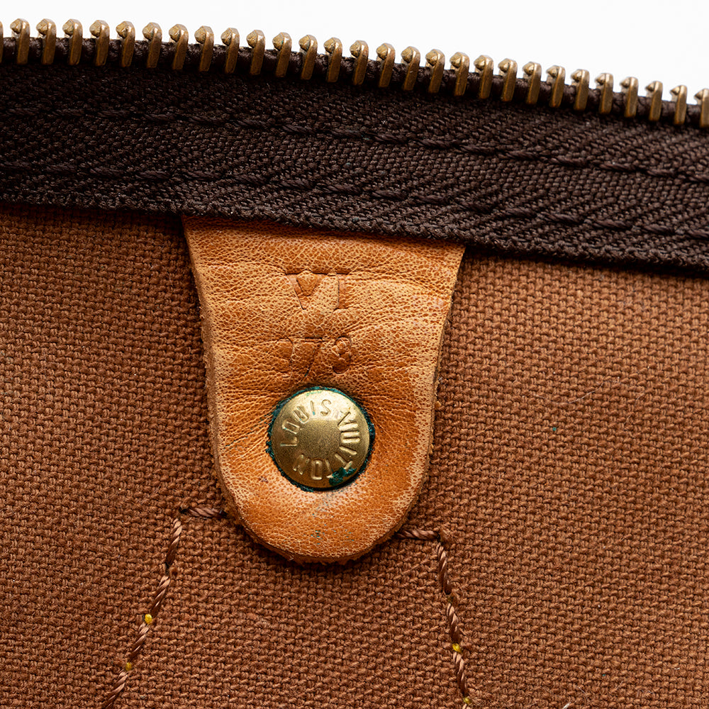 Louis Vuitton Vintage Monogram Canvas Speedy 30 Satchel - photo 6