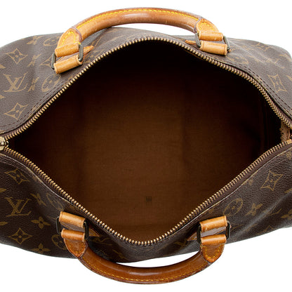 Louis Vuitton Vintage Monogram Canvas Speedy 30 Satchel - photo 7