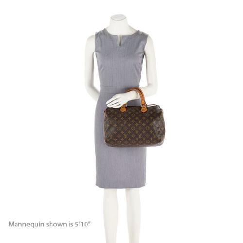 Louis Vuitton Vintage Monogram Canvas Speedy 30 Satchel - photo 5
