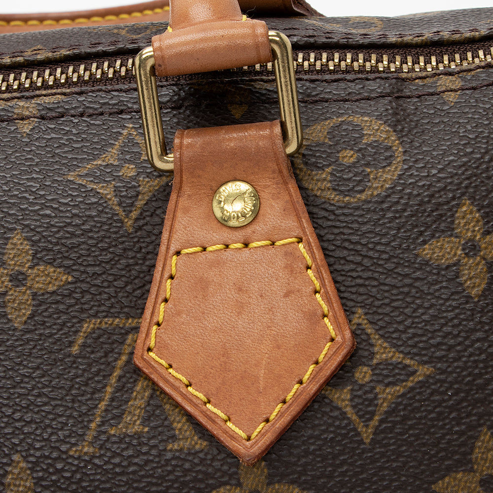 Louis Vuitton Vintage Monogram Canvas Speedy 30 Satchel - photo 10