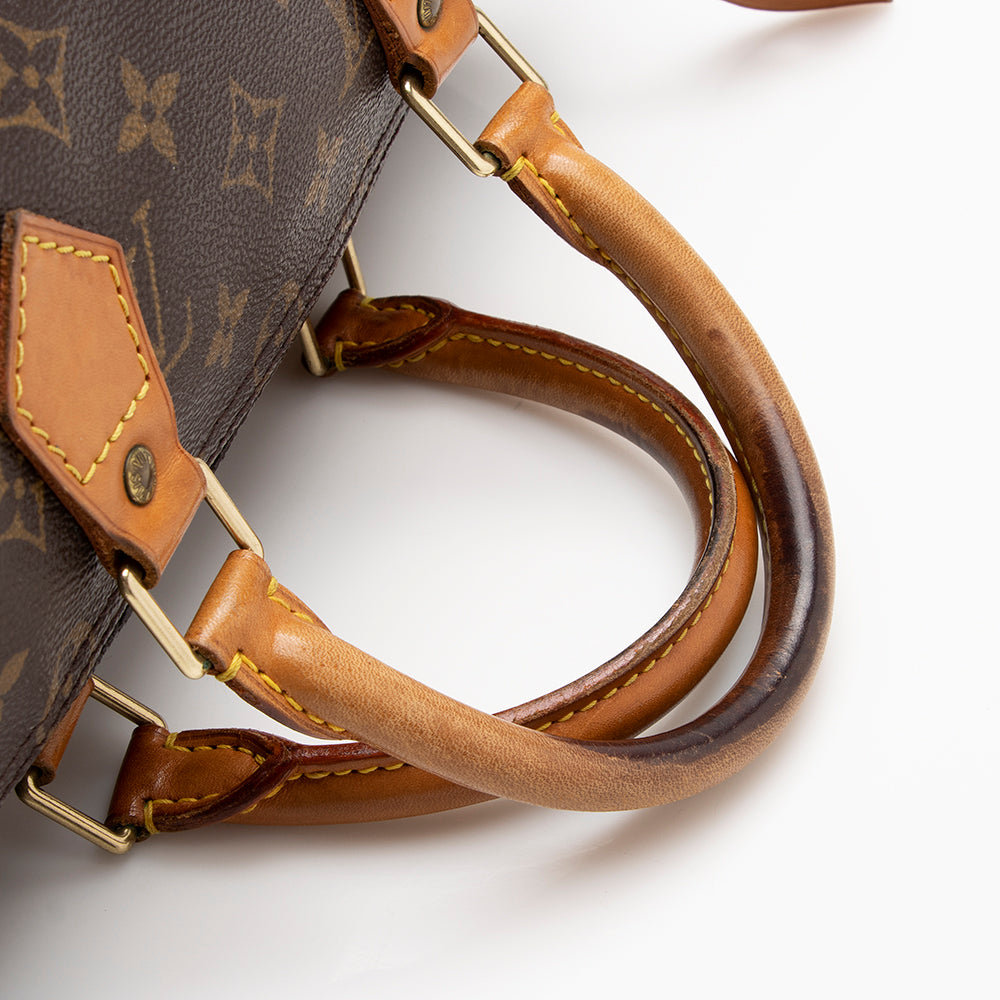 Louis Vuitton Vintage Monogram Canvas Speedy 35 Satchel - image 11