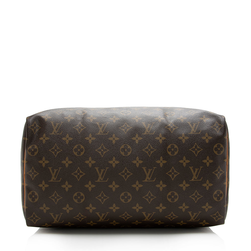 Louis Vuitton Vintage Monogram Canvas Speedy 35 Satchel - image 4