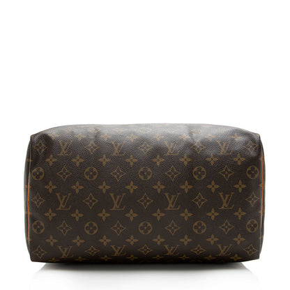 Louis Vuitton Vintage Monogram Canvas Speedy 35 Satchel - image 4
