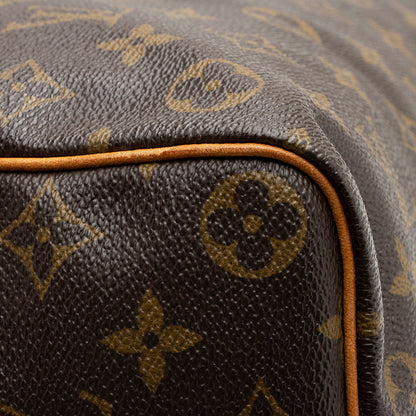 Louis Vuitton Vintage Monogram Canvas Speedy 35 Satchel - image 10