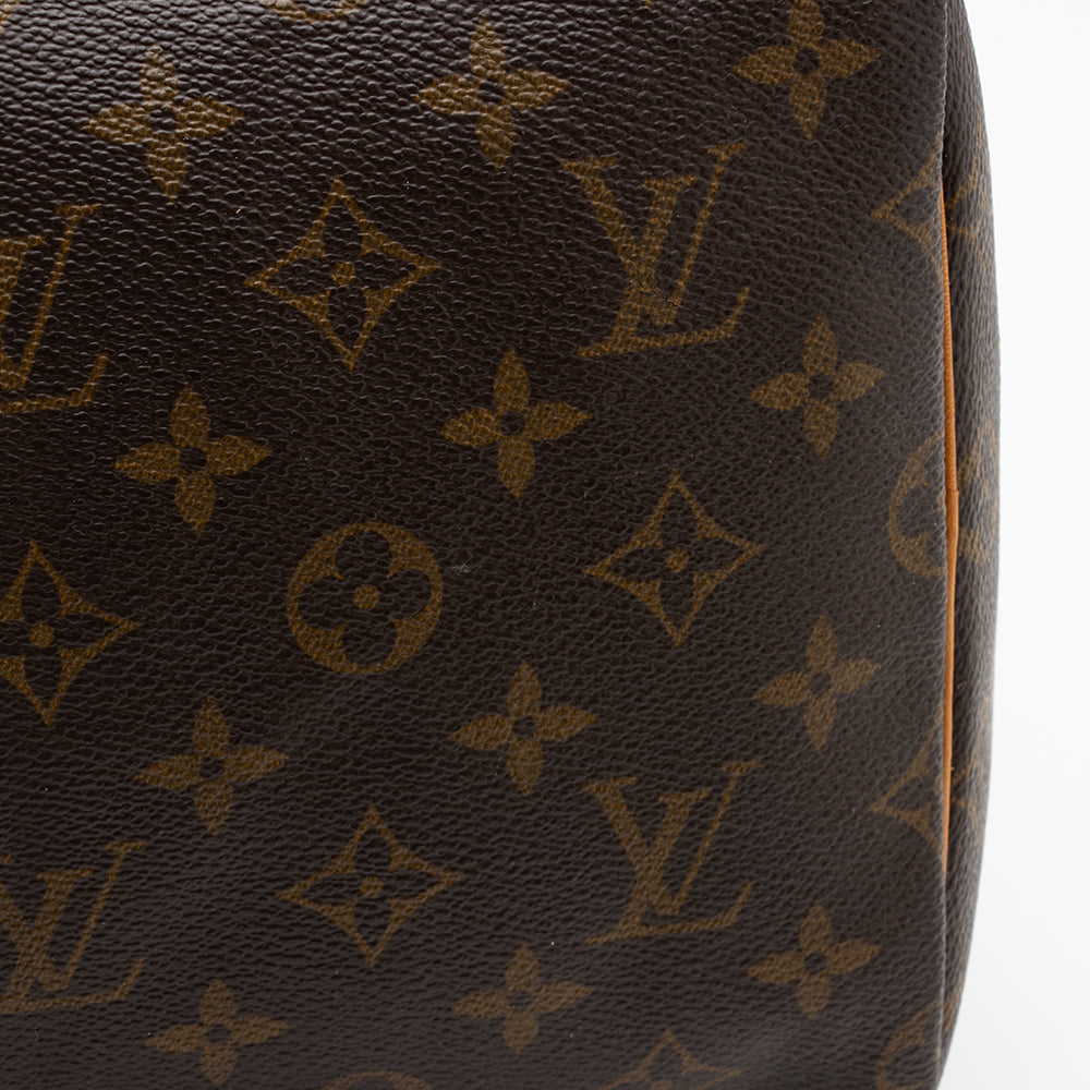 Louis Vuitton Vintage Monogram Canvas Speedy 40 Satchel - image 11