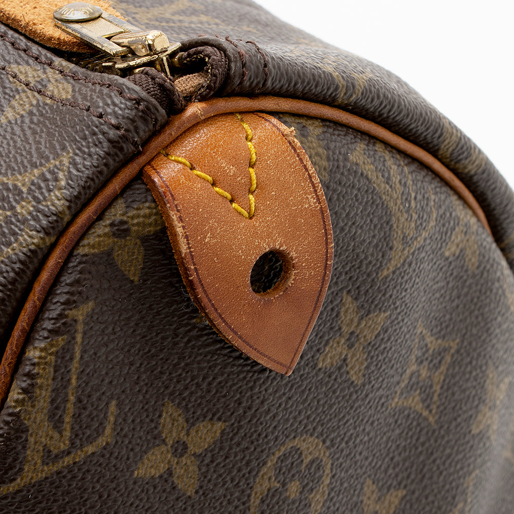 Louis Vuitton Vintage Monogram Canvas Speedy 40 Satchel - photo 15