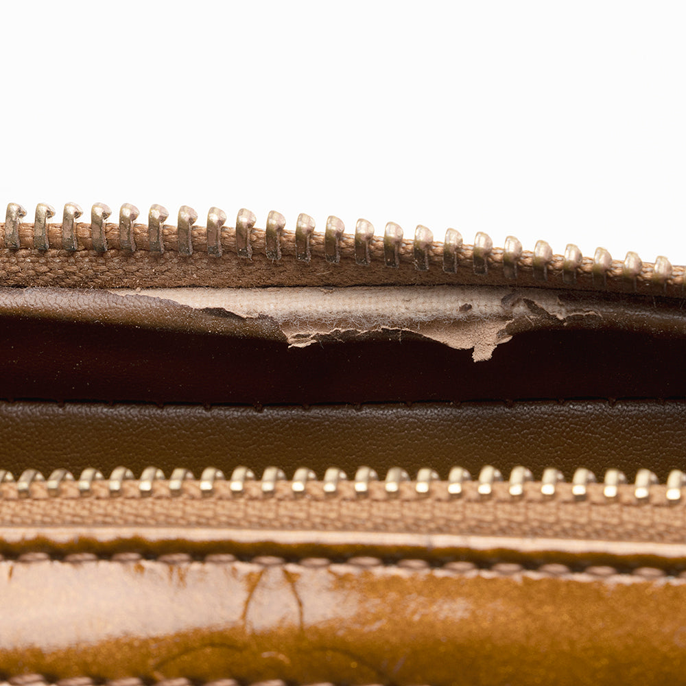 Louis Vuitton Vintage Monogram Vernis Christie MM Shoulder Bag - image 13